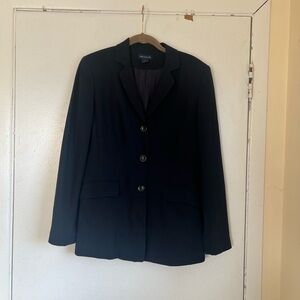 Ann Taylor Classic Black Blazer Size 6